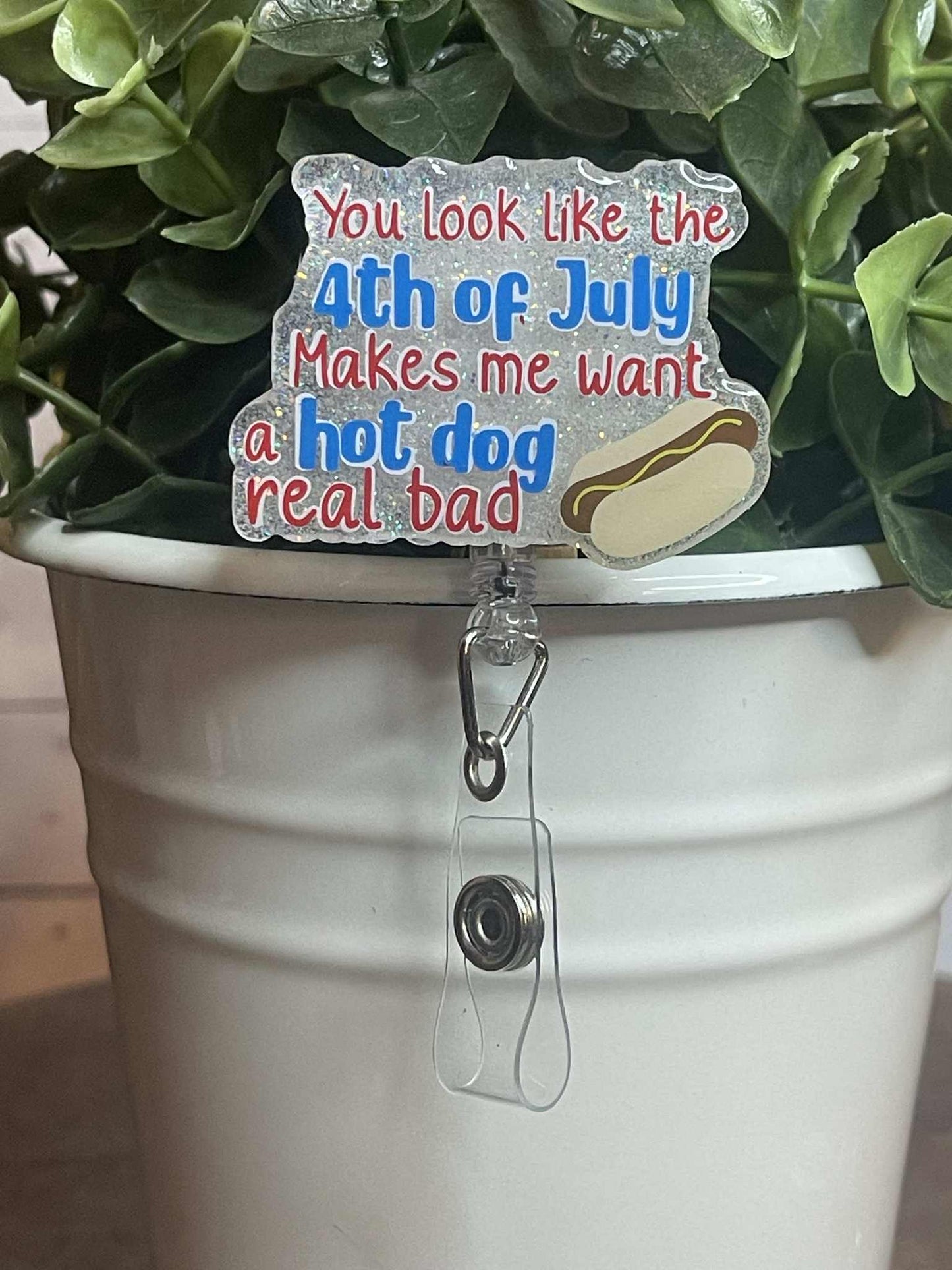 You look like the 4th of July. Makes me want a hot dog real bad. Legally Blonde