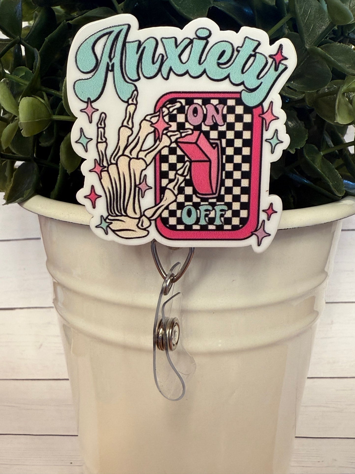 2 1/8"x2 1/8" Anxiety ON