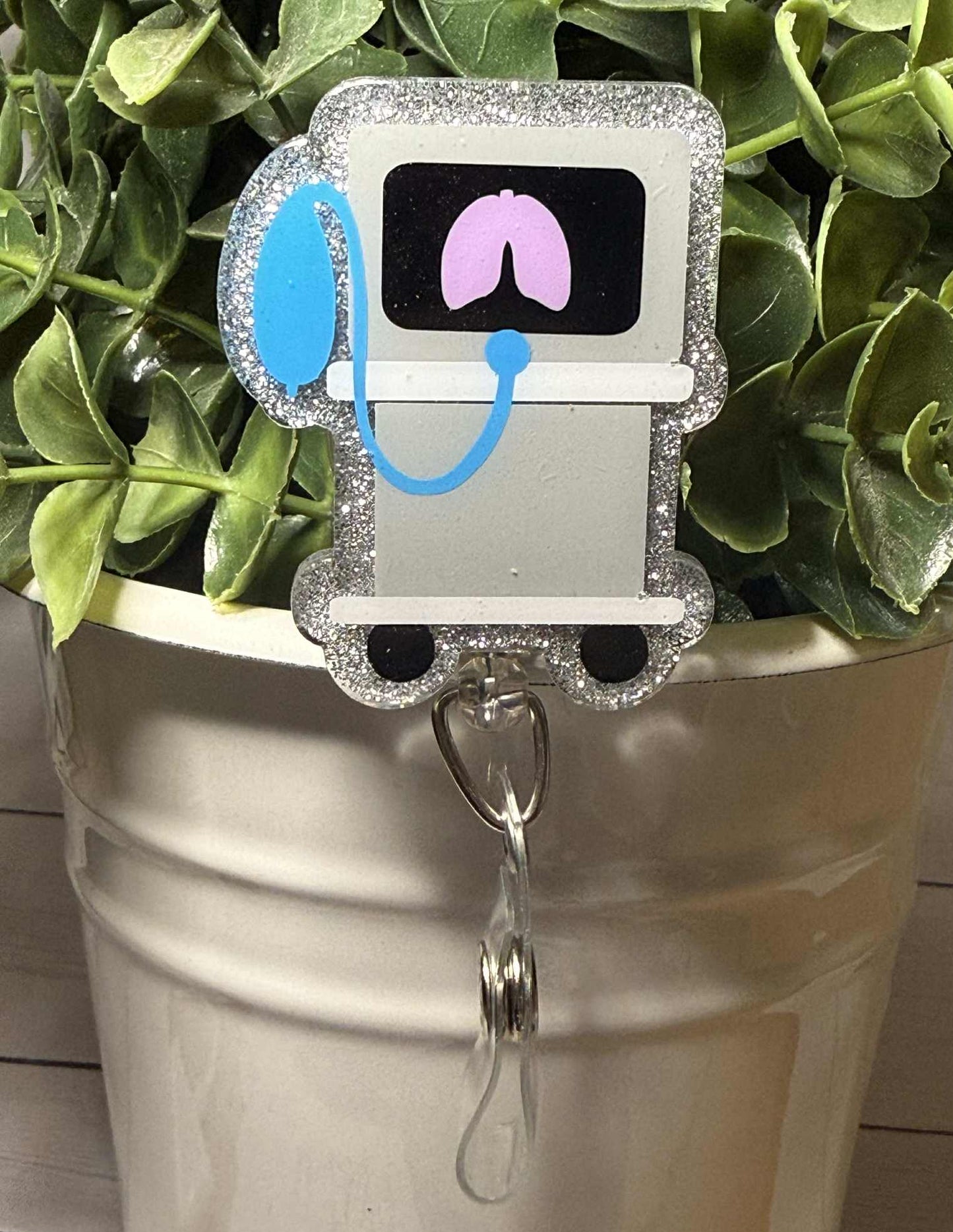 Ventilator-Silver Glitter