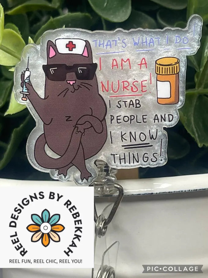 HAND DRAWN That's what I do-cat