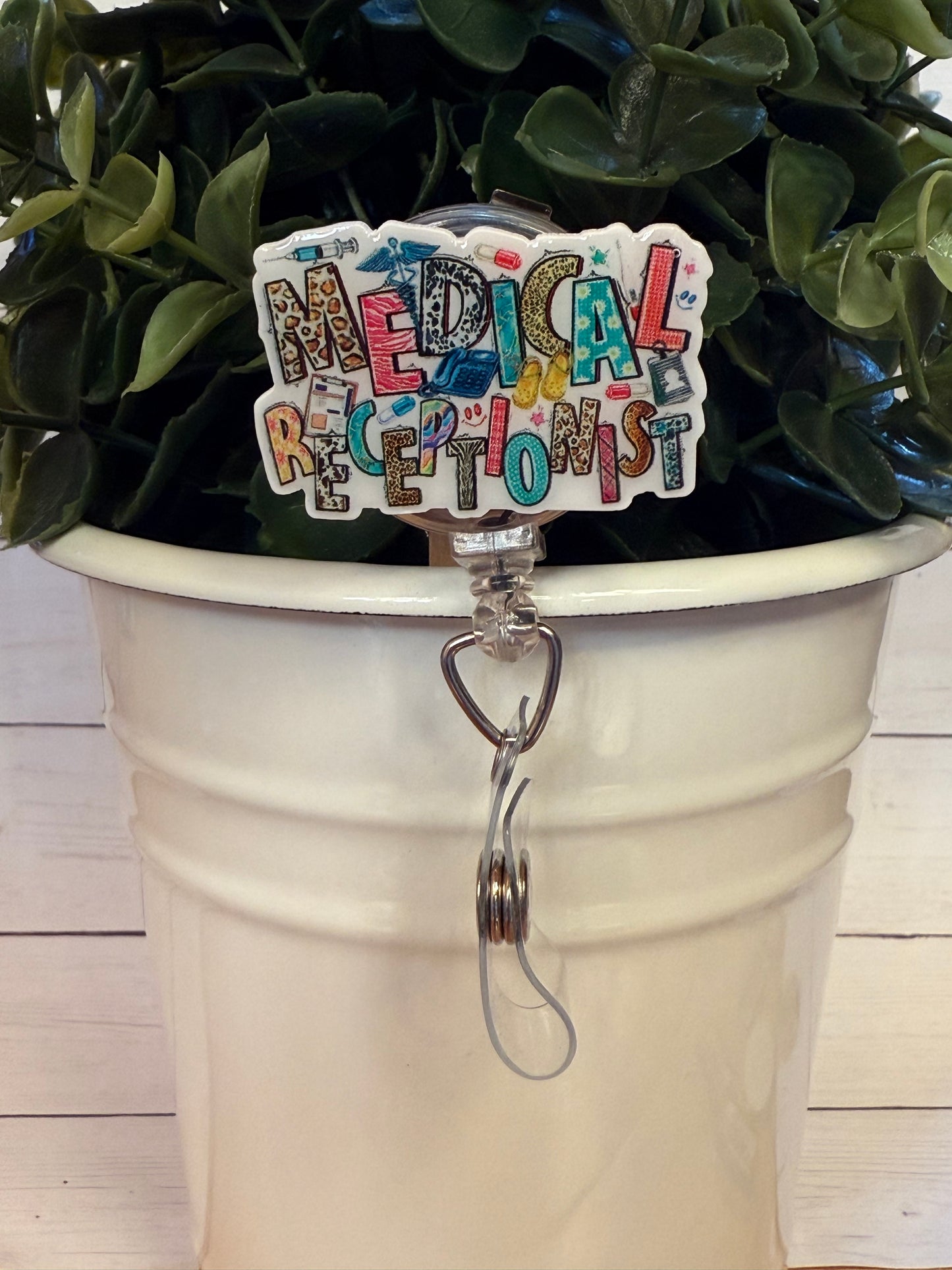 1.75"x1" Medical Receptionist