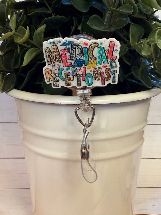 1.75"x1" Medical Receptionist