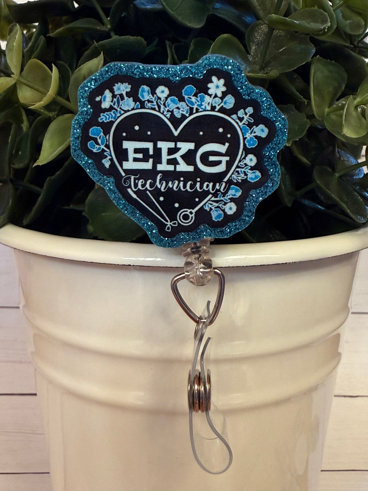 1.75"x1.5" EKG Technician