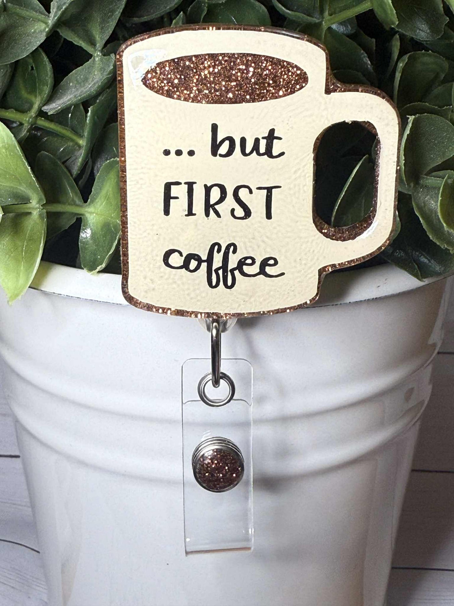...but FIRST coffee