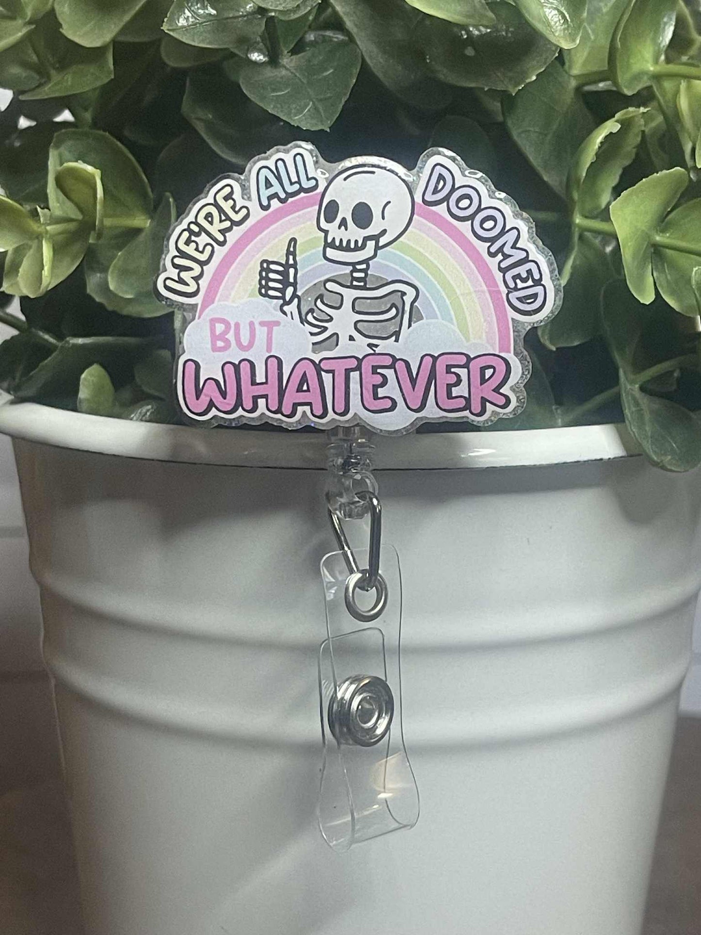 We're all doomed but whatever