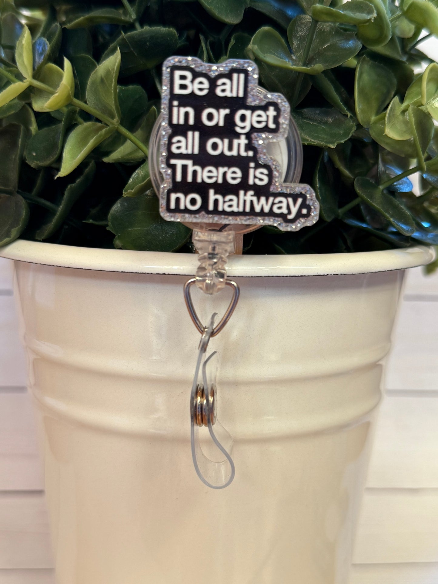 1.25"x1.25" Be all in or get all out. There is no halfway.