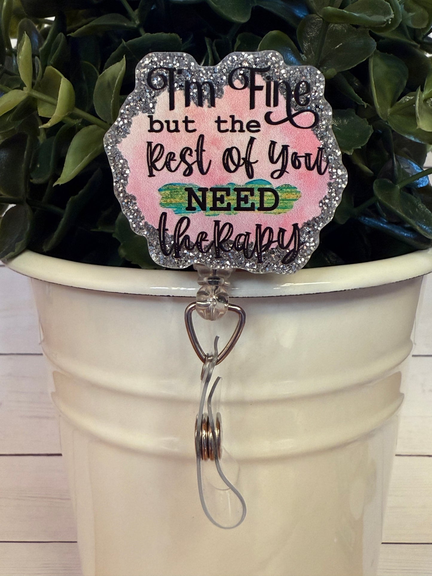 1.75"x1.5" I'm fine but the rest of you need therapy