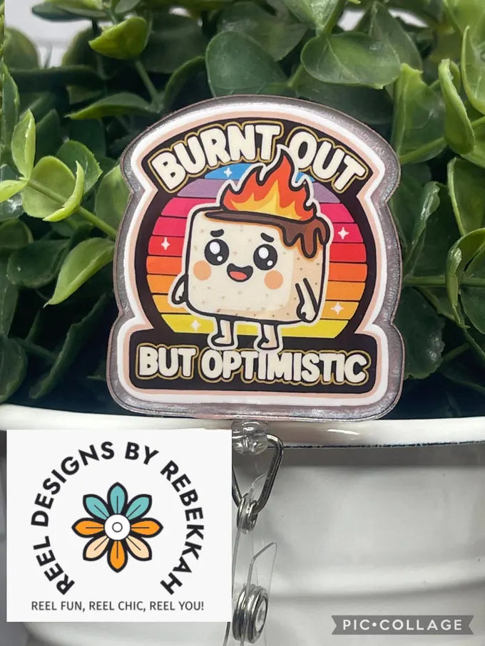 HAND DRAWN Burnt out but optimistic-white mica