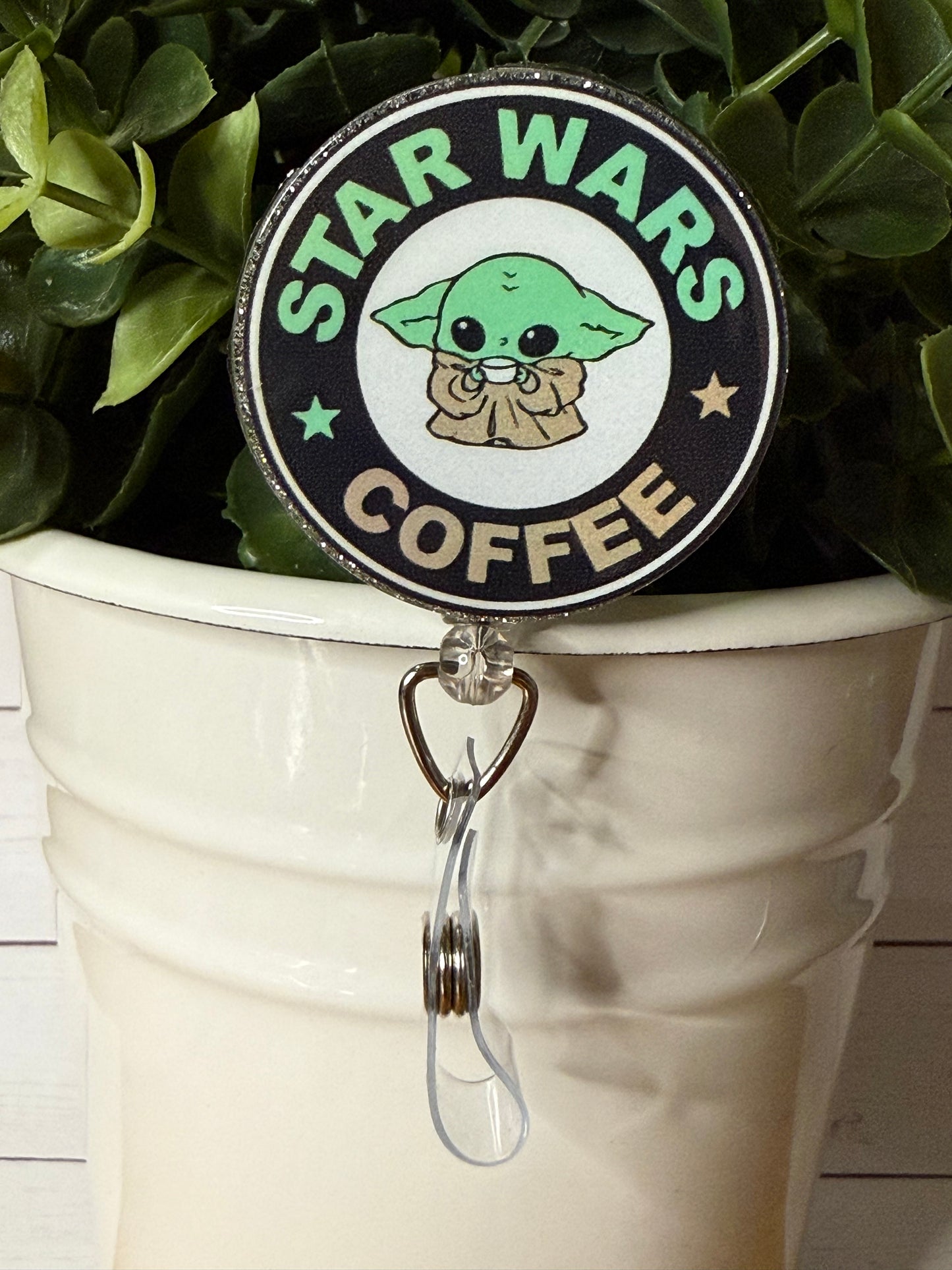 Baby Yoda Star Wars coffee